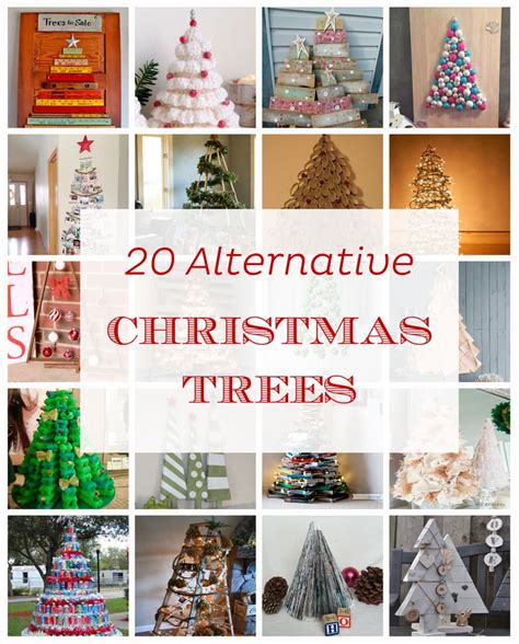 20 Alternative Christmas Trees • My Sweet Things