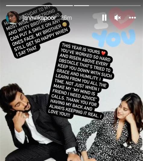 Janhvi Kapoor and Sonam Kapoor have sweet messages for Arjun Kapoor on ...