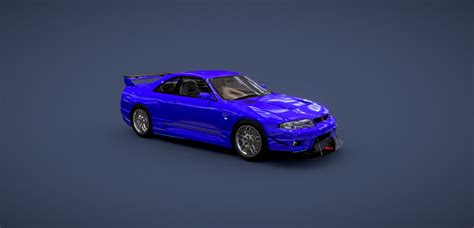 Nissan Skyline Gtr R33 3d Model Turbosquid 2230714