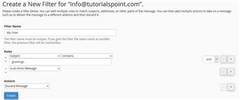 Customizing Email Management A Guide To Email Filters In Cpanel Web