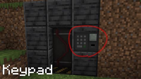 Keypad Showcase Scp Doors Addon 110 Minecraft Bedrock 12050