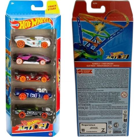 HOT WHEELS ACTION ZESTAW AUTEK 5 PAK MATTEL HLY66 ERLI Pl