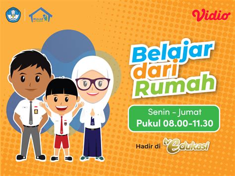 Jadwal Belajar dari Rumah Hari Ini (Materi & Link Streaming) | Vidio Blog