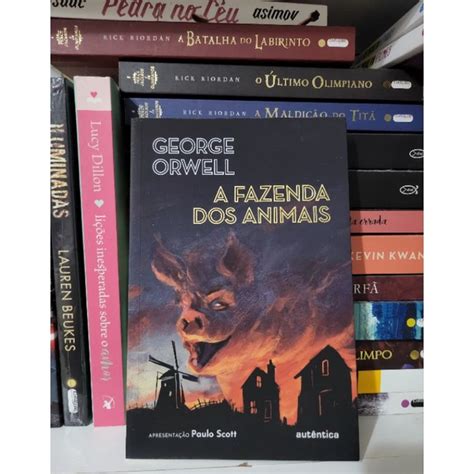 Livro A Fazenda Dos Animais George Orwell Shopee Brasil