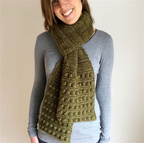 Crochet Scarf Pattern Womens Crochet Scarf Pattern Scarf Etsy