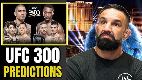 Will Alex Pereira Ko Jamal Hill Ufc 300 Predictions And Full Card Breakdown Honey Badger