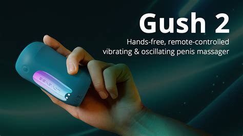 Gush Lovense S Tip Massager Sex Toy A Hands Free Remote Controlled Vibrating Penis