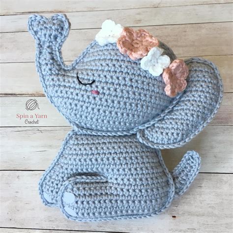 Elephant Amigurumi Free Crochet Pattern Spin A Yarn Crochet Crochet