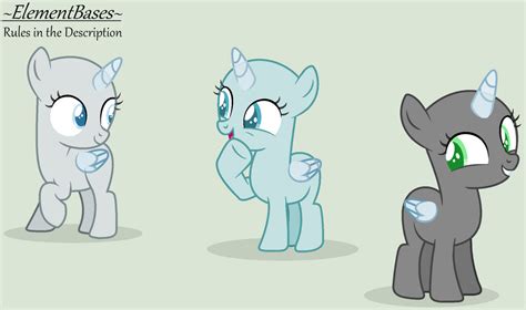 Mlp Base 153 By Elementbases On Deviantart