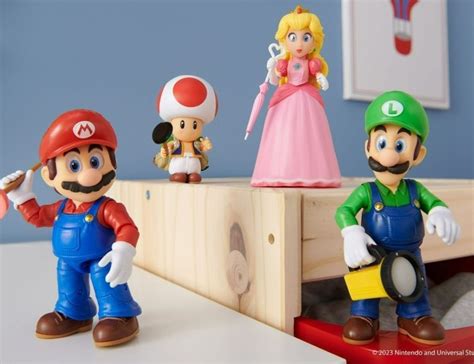 The Super Mario Bros Movie 2023 Poseable Plush Figures - markabardakci.com