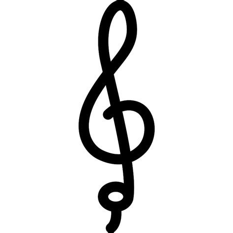 Treble Clef Music Vector SVG Icon - SVG Repo