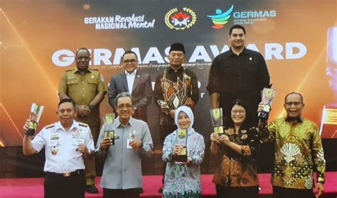 Kemenkumham Raih Penghargaan Germas Hidup Sehat 2023 Koranjuri