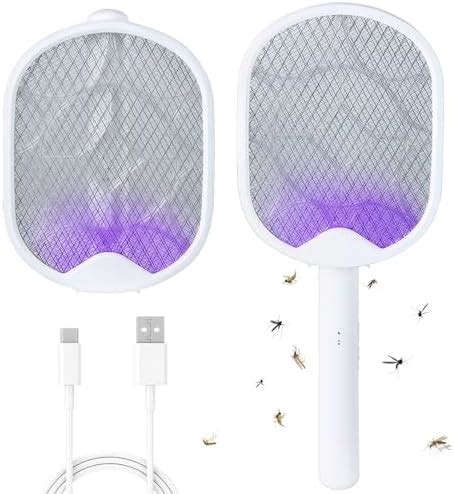 Oziral Electric Fly Swatter Fly Killer Bug Zapper Mosquito And Flies