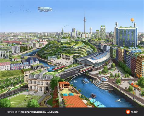 Utopia 2048 Xpost From Imaginary Futurism R Solarpunk