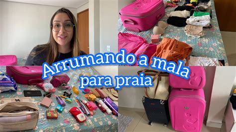 Arrumando A Mala Para Praia Organizadores Biqu Nis Produtos Youtube