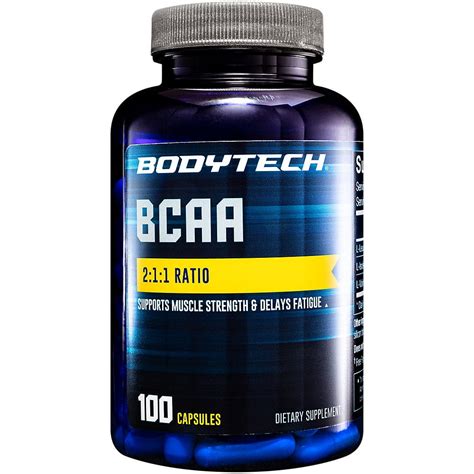 Bodytech Bcaa Ratio Capsules Walmart