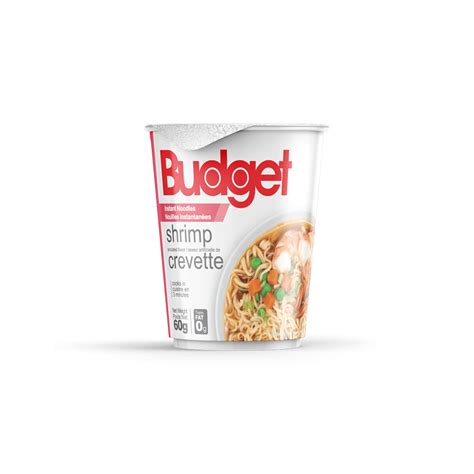 Budget Instant Cup Noodles - Shrimp 60g - FlavourTech