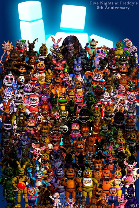 Jp On Twitter Five Nights At Freddy S Th Anniversary Poster