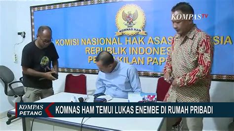 Lukas Enembe Hubungi Dirdik KPK Di Depan Ketua Komnas HAM Bahas Apa