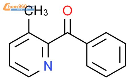 27693 44 3 Methanone 3 methyl 2 pyridinyl phenyl 化学式结构式分子式mol 960化工网