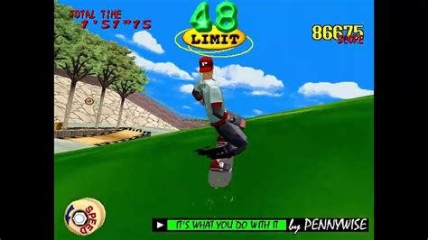 Top Skater Gameplaysega Model 2 Arcade Youtube