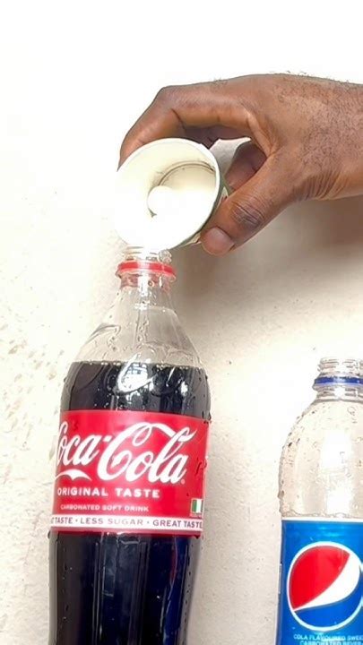 Coke Vs Mentos Trending Experiment Cokevsmentos Viral Satisfying