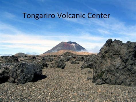 Tongariro Volcanic Center Mapping