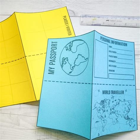 Diy Mini Passport Book Free Printable