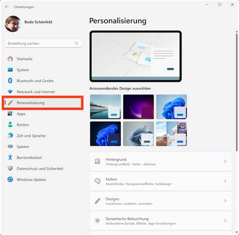 Hintergrund in Windows 11 ändern – Bodos Blog