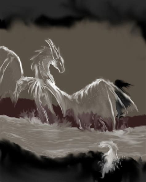 Ghost Dragon By Jerhaia Tsukikitsune On Deviantart