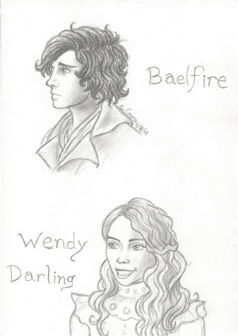 Baelfire and Wendy by ElvenWarrior14 on DeviantArt