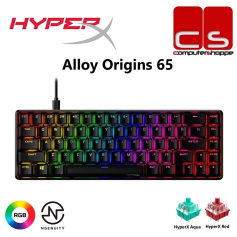 HyperX Alloy Origins 65 Mechanical Gaming Keyboard | Shopee Malaysia