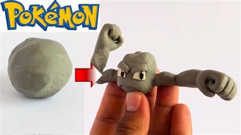 Pok Mon Geodude De Plastilina Youtube