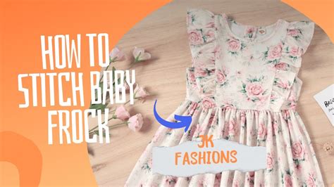 How To Make 2 3years Baby Frock Cutting And Stitching YouTube