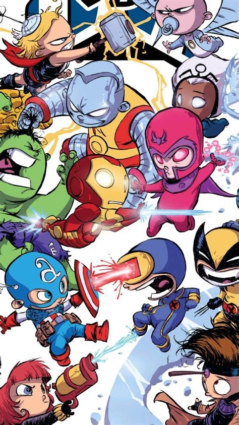 Marvel Kawaii Wallpapers Top Free Marvel Kawaii Backgrounds