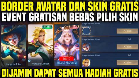 Login Sekarang Klaim Border Avatar Dan Skin Gratis Bebas Pilih