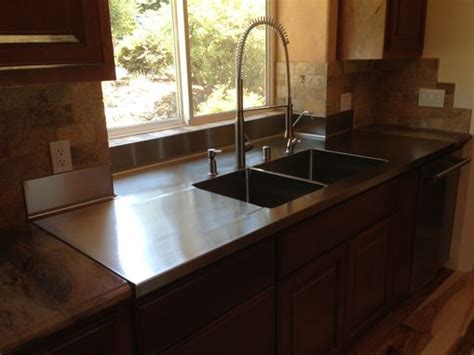 Custom Made Stainless Steel Countertops By Concord Sheet Metal