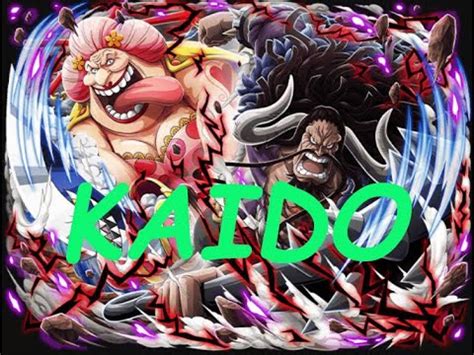 Optc Legend Kaido Vs Big Mom Showcase Gameplay Kaido As Captain