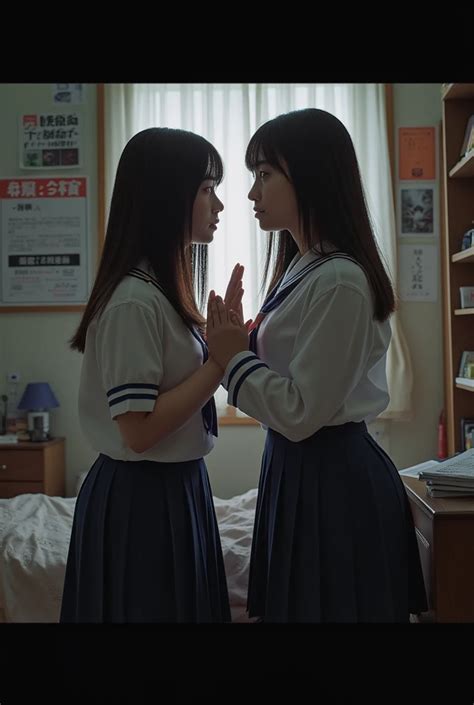 Sex High School Uniform Girls Room SeaArt AI