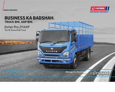 Eicher Pro 2114xp At Rs 2480000 Eicher Truck In Vasai Virar ID