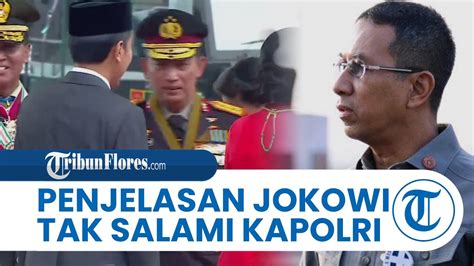 Pihak Istana Buka Suara Soal Video Viral Jokowi Tak Salami Kapolri