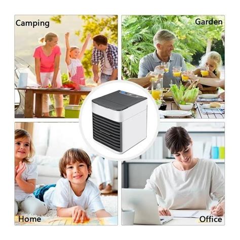 Mini Refrigerador Ar Pessoal Ultra Refrigeração Mesa Escrito Shopee