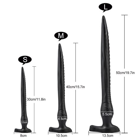 50cm Long Butt Plug Anal Dildo Sex Toy Anus Masturbator Dilator