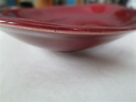 Vintage Ballerina By Universal Oven Proof Maroon Oval Serving Dish 3937931044