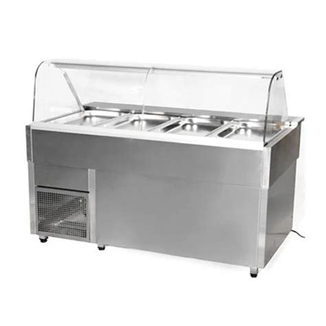 Stainless Steel Cold Bain Marie Counter at Rs 13000 in Thane - Factorydunia