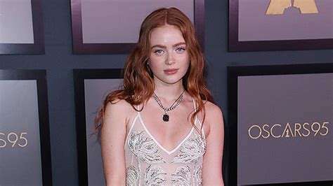 Sadie Sink Rocks Tulle Dress For Governors Awards Photos Hollywood Life