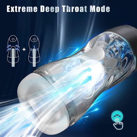 Male Sex Toy Automatic Male Masturbator Cup Vacuum Sucking Stimulation With 6 Modes Electric