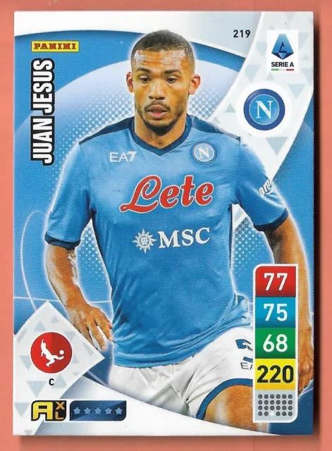 Panini Calciatori Adrenalyn Xl 2022 2023 N 219 Juan Jesus Napoli Base