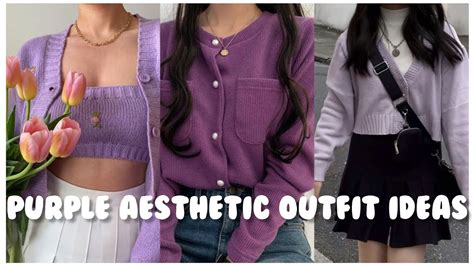 Purple Aesthetic Outfit 💜 Milkymoon🥯🧇 Aesthetic Video Youtube