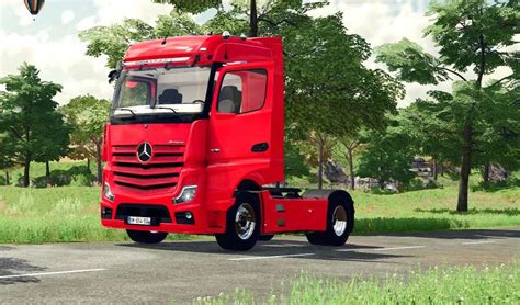 Mercedes Benz Actros With Simpleic V Fs Mod Farming